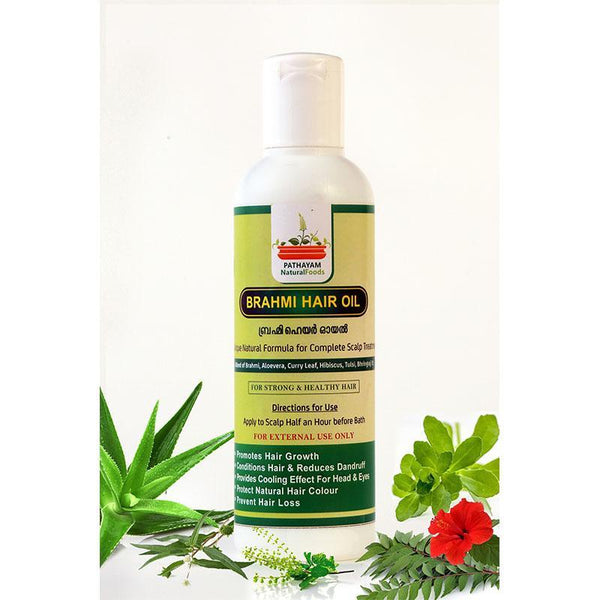 Natural Brahmi Hair Oil, 200ml