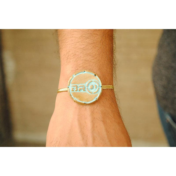 Plantable Clay and Seed Rakhi - BRO#1