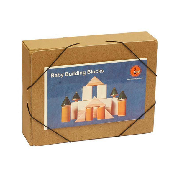 Hand-Crafted Wooden Baby Building Blocks