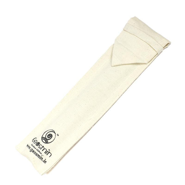 Bamboo Drinking Straw Travel Kit (3 Straws + 1 Cleaner + 1 Cora Pouch)