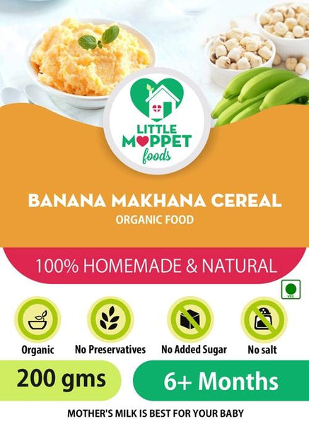 Banana Makhana (Lotus Seeds) Cereal, 200g