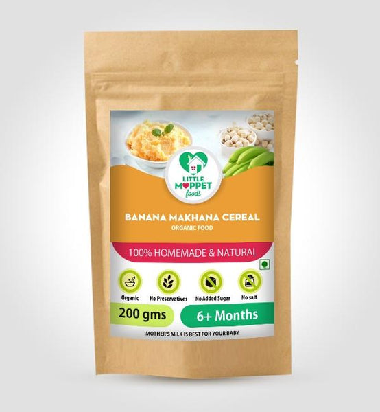 Banana Makhana (Lotus Seeds) Cereal, 200g