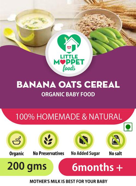Banana Oats Cereal, 200g