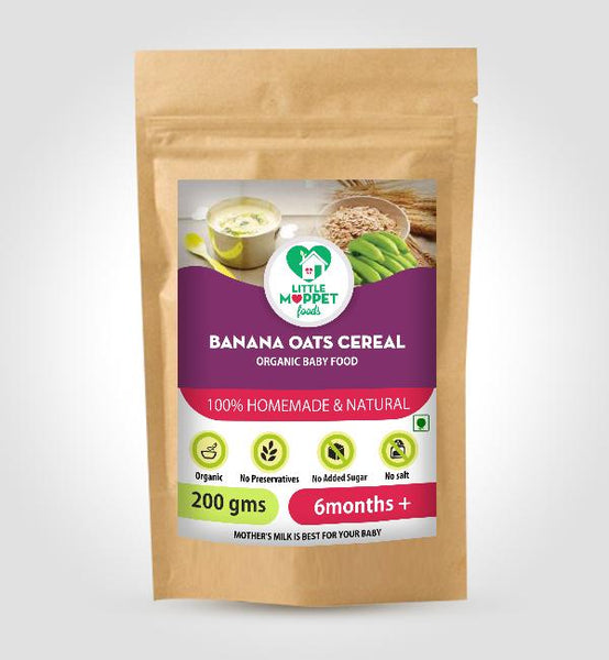 Banana Oats Cereal, 200g