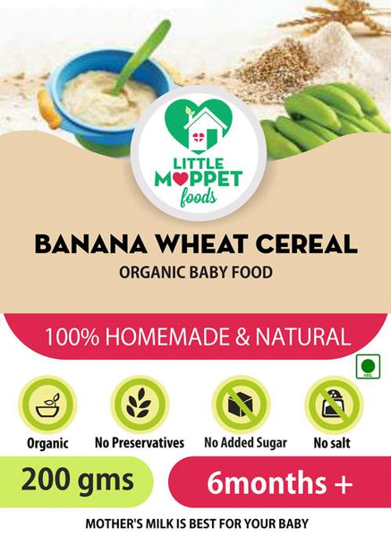 Banana Wheat Cereal, 200g