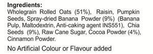 Banana Chocolate Overnight Oats (Pack of 4)