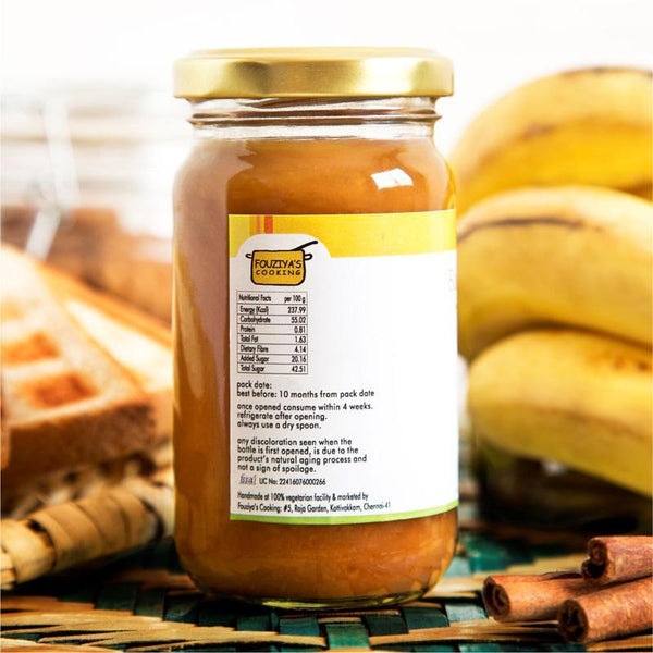 Natural, Handmade Banana Spread, 225g