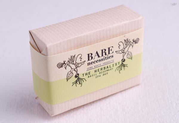 Basil Rosemary Spa Bar - The Herbalist, 75g