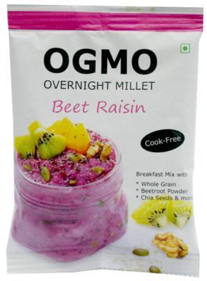 Beet Raisin Overnight Millet (Pack of 4)