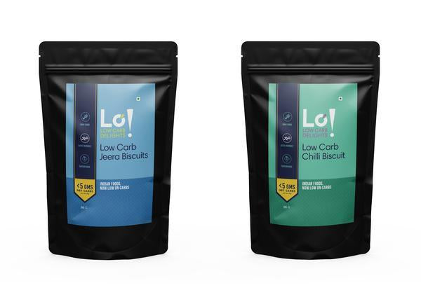 Low Carb Biscuits, Pack of 2, 96g each