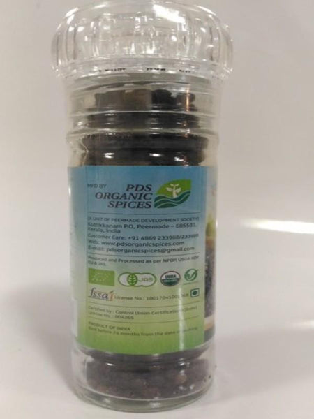 Black  Malabar Pepper (Grinder Bottle), 60g