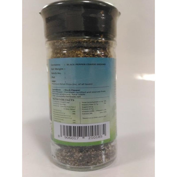 Coarse Ground Black Pepper in Bottle (Pack of 2), 45g