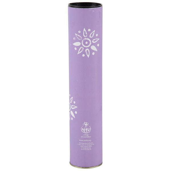 Block Print Your Own Dupatta Kit - Lavender Rangoli