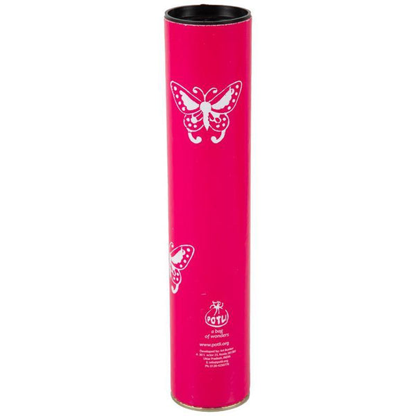 Block Print Your Own Dupatta Kit - Pink Butterfly