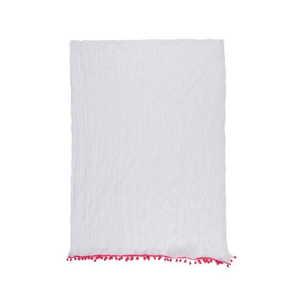 Block Print Your Own Dupatta Kit - Pink Butterfly