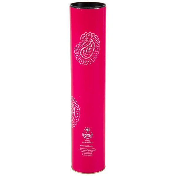 Block Print Your Own Dupatta Kit - Pink Paisley