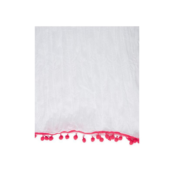 Block Print Your Own Dupatta Kit - Red Leaf