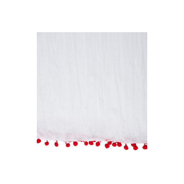 Block Print Your Own Dupatta Kit - Red Peacock