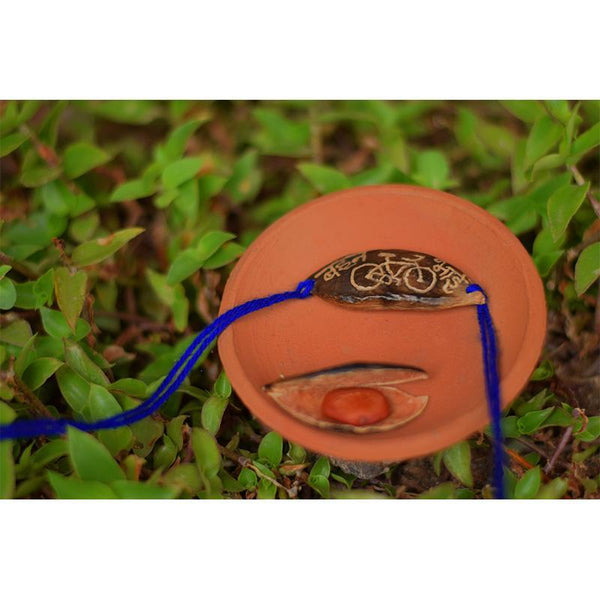 Plantable Seed Rakhi - Blue Cycle- (Pack of 2)