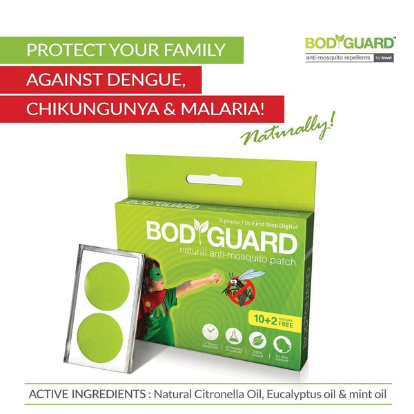 Bodyguard Premium All-Natural Anti Mosquito Patches