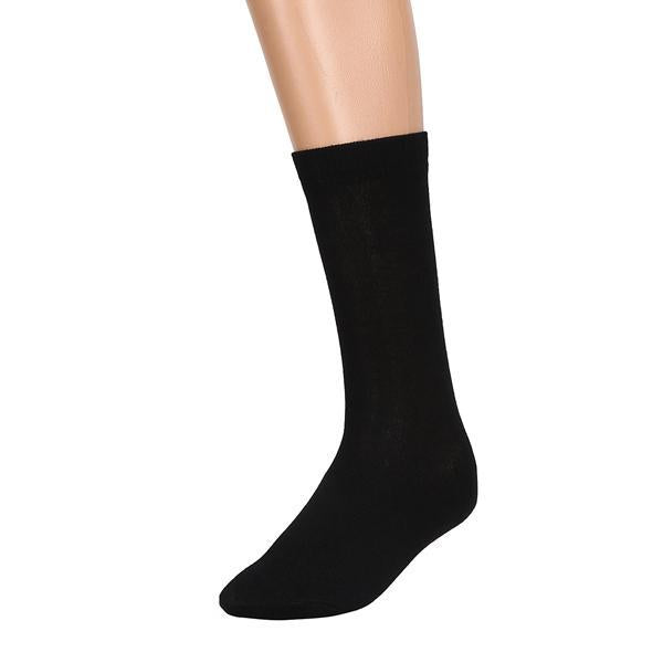 Breathable, Anti-Odour and Anti-Microbial Bamboo Formal Socks - Pack of 3 Pairs - Black