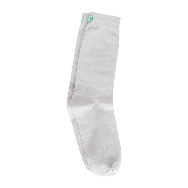 Breathable, Anti-Odour and Anti-Microbial Bamboo Formal Socks - Pack of 3 Pairs - Light Grey