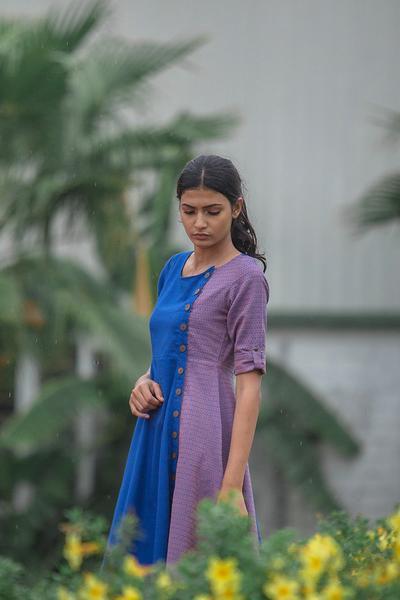 Campanula Dress - Blue