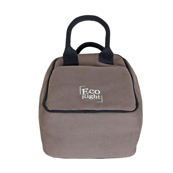 Reusable Eco-friendly Canvas Lunch Tote Bag - Grey