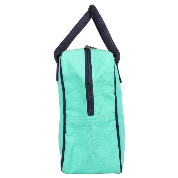 Reusable Eco-friendly Canvas Lunch Tote Bag - Aqua