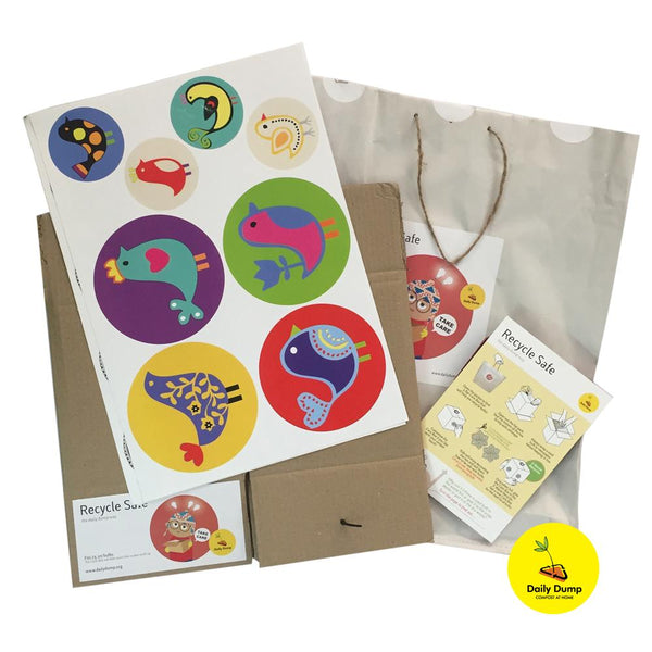 Care Box for segregating used bulbs
