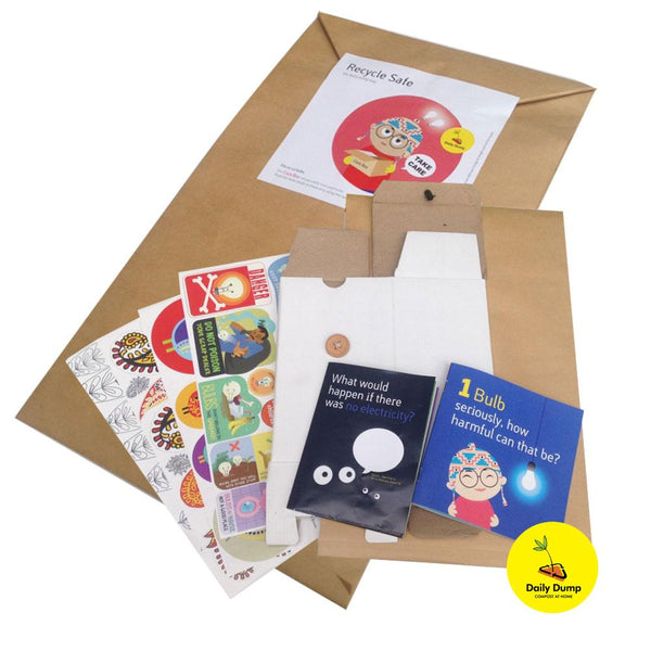 Care Box for segregating used bulbs