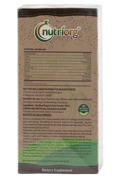 Certified Amla Powder 250g.