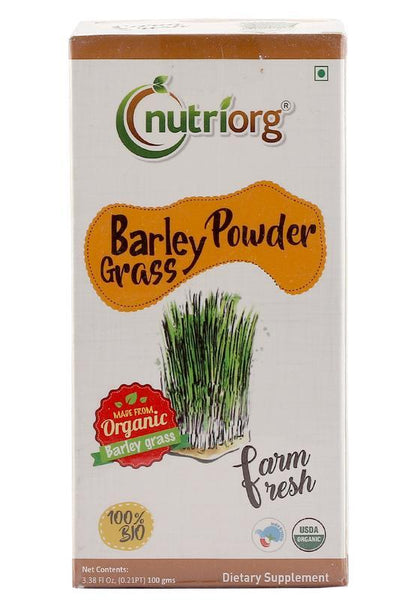 Certified organic Barley Powder 100gm.