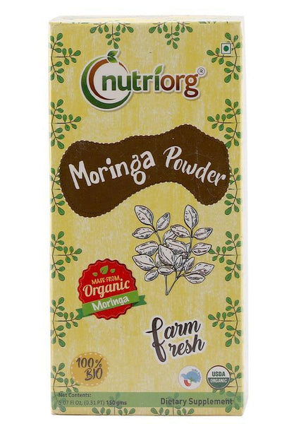 Certified organic Moringa Powder 150gm.