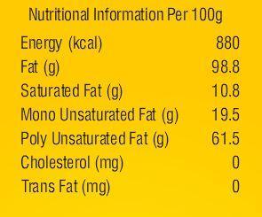 Certified organic Sunflower Oil 500ml.