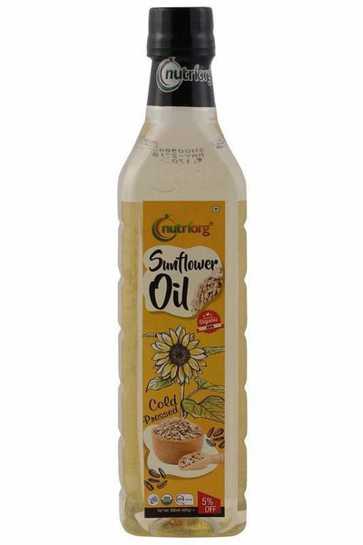Certified organic Sunflower Oil 500ml.