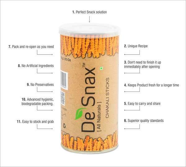 Chakli Sticks (Set of 4 Packs)