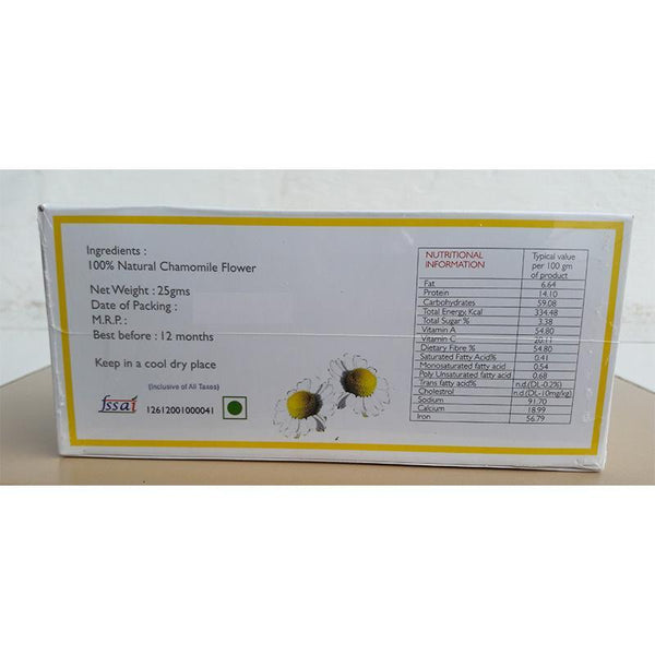 Chamomile Tea Bag Box, 25g