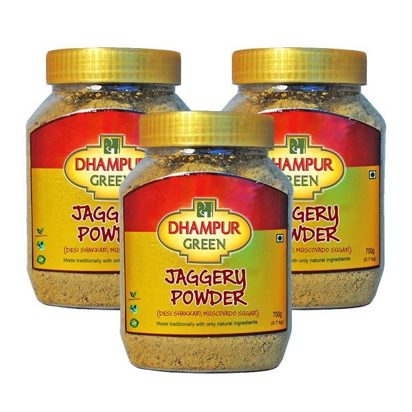 Chemical Free Jaggery Powder ( Pack of 3 ), 700 gm