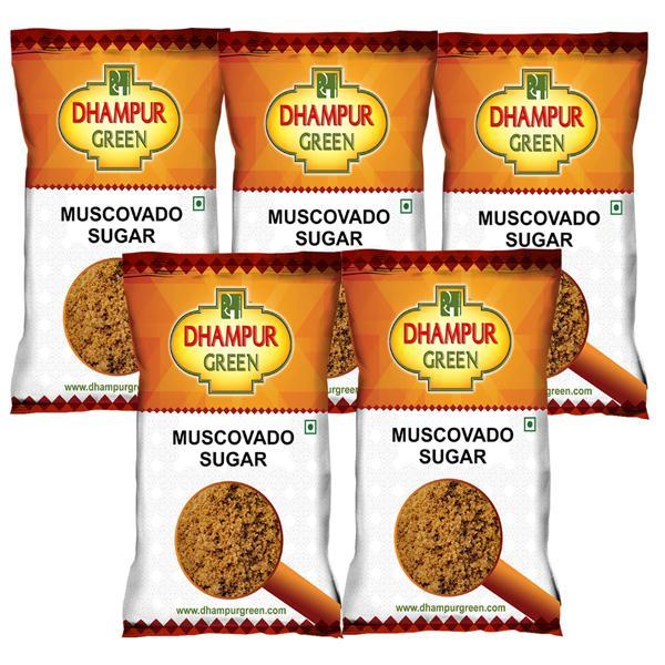 Chemical Free Muscovado Sugar ( Pack of 5 ), 500g