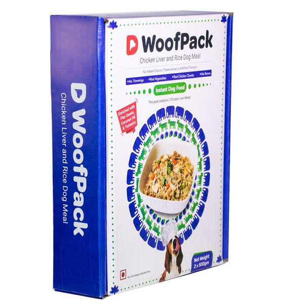 Home-Cooked Chicken Liver and Rice Dog Food, 1kg