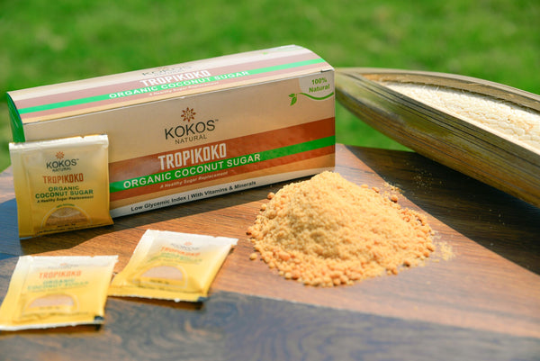 Kokos Natural Organic Coconut Sugar Sachet Box