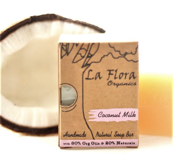 Coconut Milk Moisturising Handmade Soap, 100g