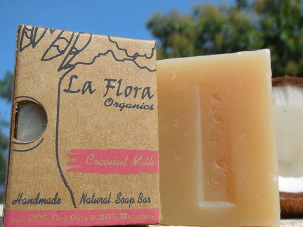 Coconut Milk Moisturising Handmade Soap, 100g