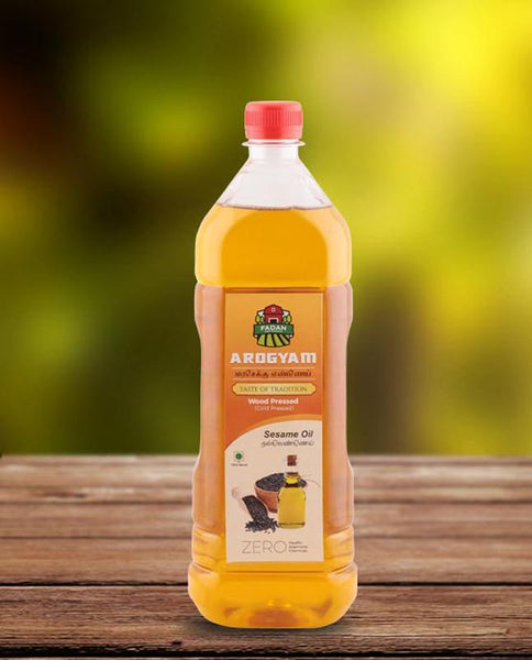 Cold-Pressed Natural Sesame Oil, 1000ml