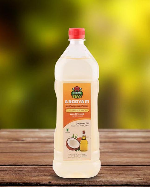 Cold-Pressed Natural Coconut Oil, 1000ml