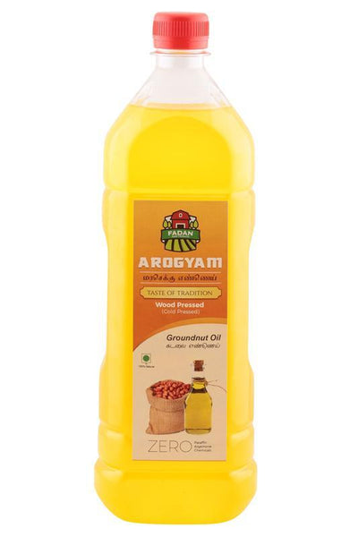 Cold-Pressed Natural Groundnut Oil, 1000ml