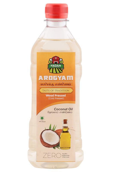 Cold-Pressed Natural Coconut Oil, 500ml
