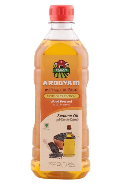 Cold-Pressed Natural Sesame Oil,  500ml