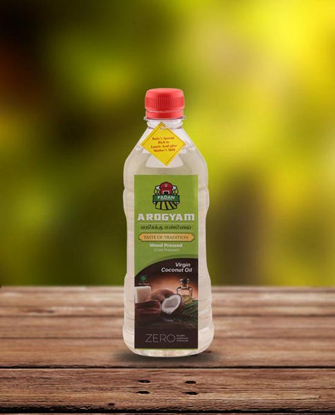 Cold-Pressed Natural Virgin Coconut Oil, 500ml